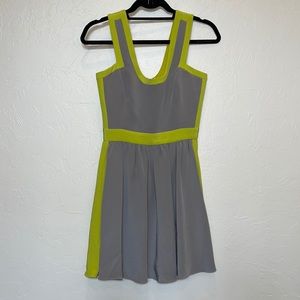 Jay Godfrey colorblock mini dress